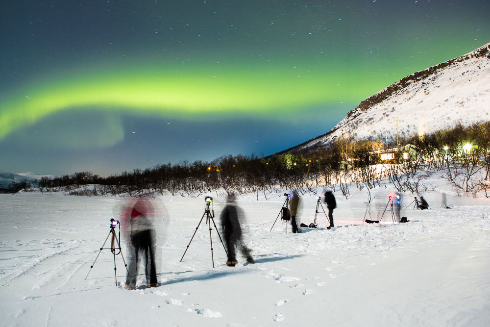 Science and photography workshop at the Kilpisjarvi biological station, Finland